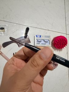 Beauty Combo with MAC Lipstick, lashes, comb etc