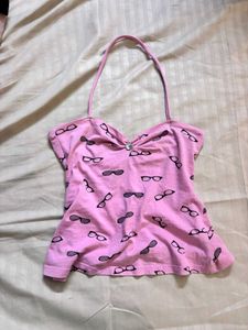 Y2k Flare Mermaid Top For Beach/Parties