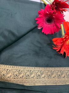 Green saree
