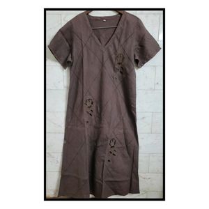 Bohemian Linen Dress