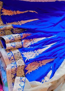 Blue 🔵saree