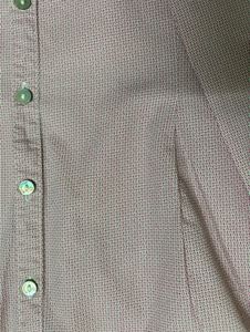 Pink Dotted Button-Up Shirt