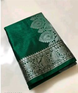 Banarasi satin silk saree. Any color at 599