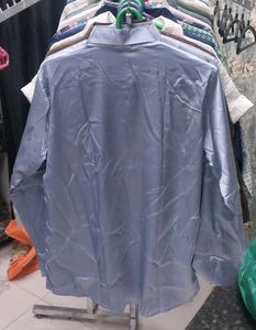Blue Button-Down Shirt