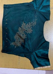 Green &amp; Gold Lehenga Choli