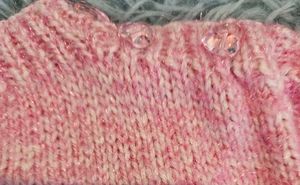 ❄️Dadi's love n care: Handwoven Pink Sweater