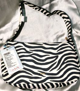 Iykyk Edgy Black And White Bag..