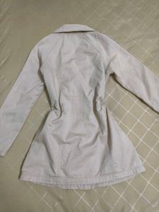 Chic Beige Double-Breasted Jacket
