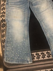 Embellished jeans 3-5 year