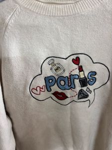 White sweater
