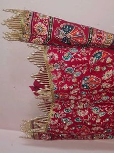 Embroidered Designer red chaniya choli ❤️