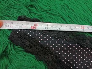 Black Polka🎁Dot Lace Thong