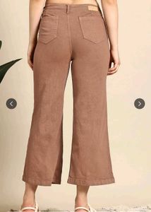 Stylish Wide-Leg Button-Front Pants