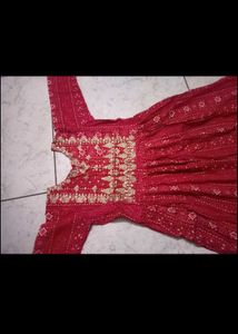 Elegant pink Ethnic Gown