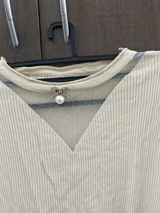 Elegant Cream Top