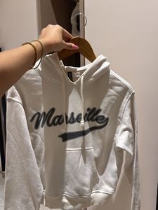 White Marseille H&amp;M  Hoodie
