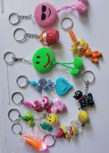 Cute Keychain Collection 10 pcs set