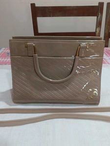 Metro Beige Handbag