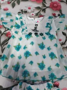 Cute Floral Print Top &amp; Skirt Set