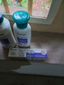 Unopened New Himalaya Baby Lotion, Rash Cream, Baby Powder