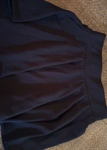 Black  A-Line Skater Skirt