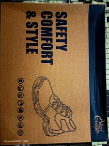 Allen Cooper (47%Discount) Premium Grade Quality Safety Shoes, Foot Length 27cm Size 9