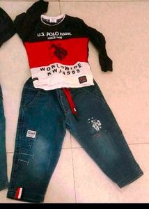 combo of 4 Boys Clothing Set