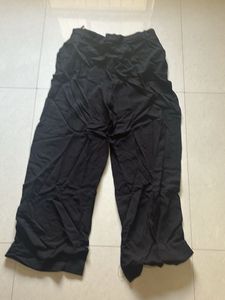 ZARA Black Wide Leg Pants