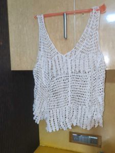 Crochet Tank Top - Beach Cover Up