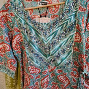 Beautiful Paisley Print anarkali