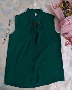 Chip green top✨