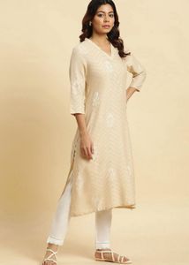 Elegant Printed Kurta