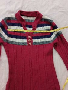 Striped Knit  ( warm Top)