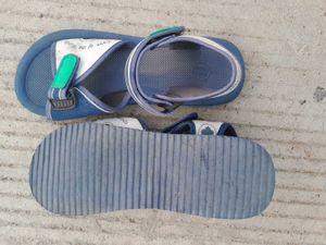 Blue &amp; White Sandals for men