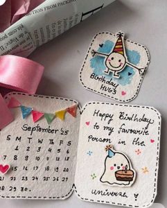 Handmade Birthday Card with cute and adorable draw