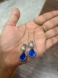 Bohemian Blue Gemstone Jewellery Set