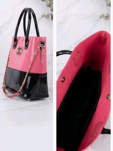 Pink &amp; Black Chic Shoulder Bag