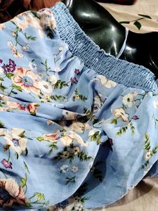 Floral One-Shoulder Top