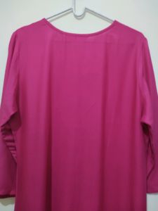 Aaboli Pink And Gold Kurta