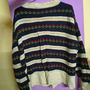 oversized Knit Cardigan