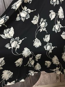 Black Floral Maxi Dress