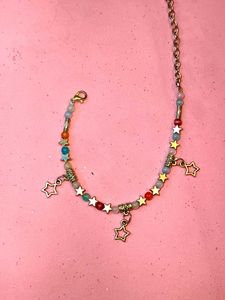 Boho Star Charm Beaded bracelet