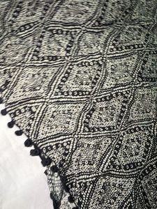 Boho Patterned Shorts with Tassels