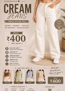 White Wide Leg Jeans