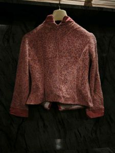 Elegant Pink Ethnic Jacket