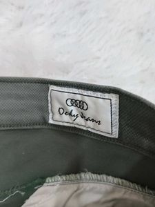 Men's olive greyish Jeans