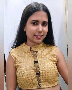 Golden Sequin Embellished Blouse