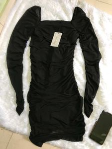 Na-kd Mesh Bodycon Dress