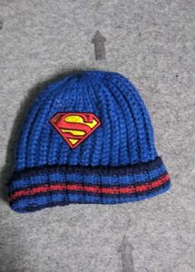 Superman Knit Beanie Hat