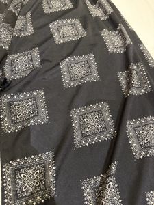 Stylish Black Printed Palazzo Pants
